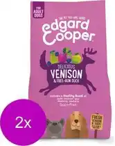 Bol.com Edgard & Cooper Delicious Venison Adult Hert&Eend&Appel - Hondenvoer - 2 x 2.5 kg Graanvrij aanbieding