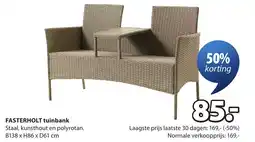 Jysk Fasterholt tuinbank aanbieding
