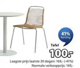 Jysk Tafel aanbieding