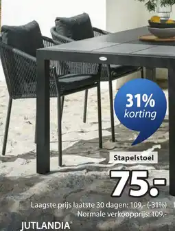 Jysk Jutlandia® Stapelstoel aanbieding