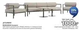 Jysk Jutlandia® brumunddal loungeset aanbieding