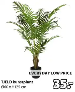 Jysk Tjeld kunstplant aanbieding