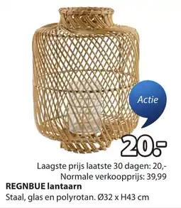 Jysk Regnbue lantaarn aanbieding