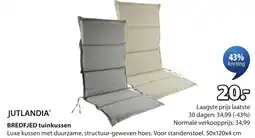 Jysk Jutlandia® bredfjed tuinkussen aanbieding