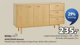Jysk Royal marstrand dressoir aanbieding