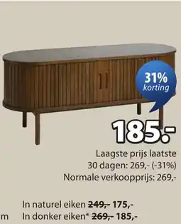 Jysk Royal oak lyngvig tv-meubel aanbieding