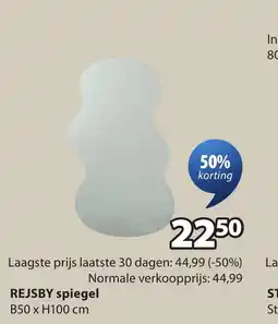 Jysk Rejsby spiegel aanbieding