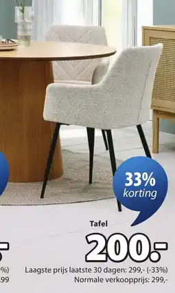 Jysk Kliplev tafel aanbieding
