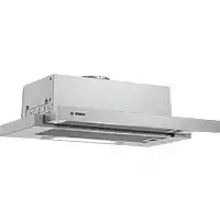 Bol.com Bosch Serie 4 DFT63AC50 Afzuigkap 360 m³/uur Semi-inbouw (uittrekbaar) Zilver D aanbieding