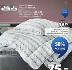 Jysk Dekbed aanbieding
