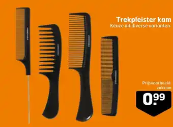 Trekpleister Kam aanbieding