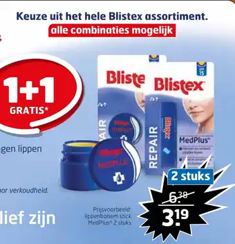Trekpleister Keuze uit het hele blistex assortiment aanbieding