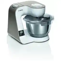 Bol.com Bosch MUM5 - MUM5XW40 - Keukenmachine - 900W - 3.9L - Champagne/Wit aanbieding