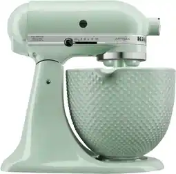 Coolblue KitchenAid Artisan Mixer 5KSM125EPT Groen + Design Mengkom Groen aanbieding