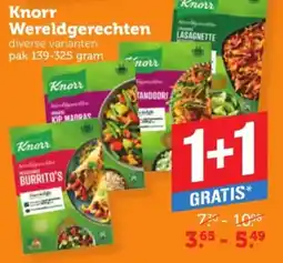 Coop Knorr Wereldgerechten aanbieding