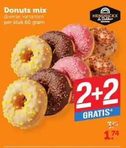 Coop Donuts mix aanbieding
