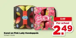 PLUS Kanzi en Pink Lady Handappels aanbieding