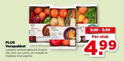 PLUS PLUS Verspakket aanbieding