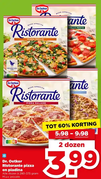 Dr. Oetker Ristorante pizza en piadina