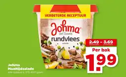PLUS Johma Maaltijdsalade aanbieding