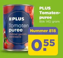 PLUS PLUS Tomatenpuree aanbieding
