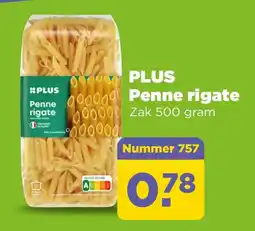 PLUS Plus Penne rigate aanbieding