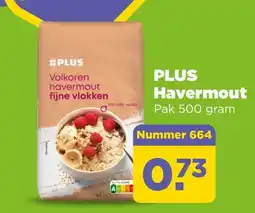 PLUS PLUS Havermout aanbieding