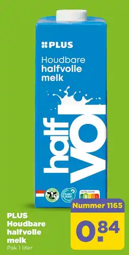 PLUS PLUS Houdbare halfvolle melk aanbieding