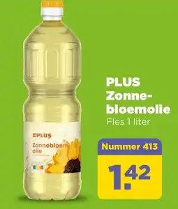 PLUS PLUS Zonnebloemolie aanbieding