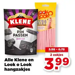 PLUS Alle Klene en Look o Look hangzakjes aanbieding