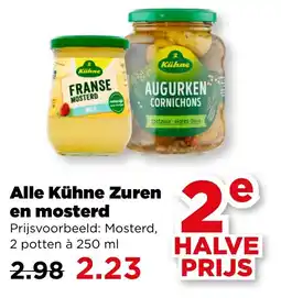 PLUS Alle Kühne Zuren en mosterd aanbieding