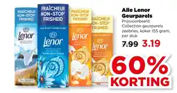 PLUS Alle Lenor Geurparels aanbieding