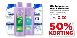 PLUS Alle Andrélon en Head & Shoulders aanbieding