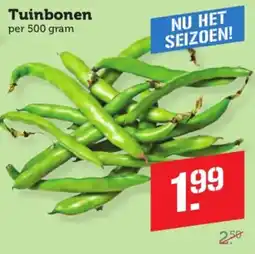 Coop Tuinbonen aanbieding