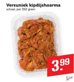 Coop Versuniek kipdijshoarma aanbieding