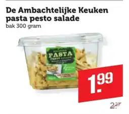 Coop De Ambachtelijke Keuken pasta pesto salade aanbieding