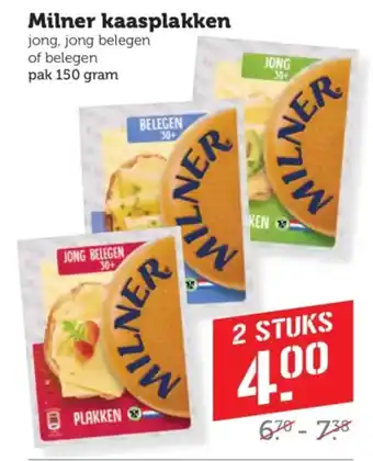 Milner kaasplakken