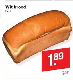 Coop Wit brood aanbieding