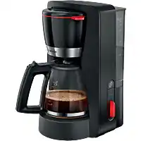 MediaMarkt Bosch Tka4m233 Mymoment - Koffiezetapparaat Inhoud Watertank: 14 L Type Kan: Glazen Kan Zwart aanbieding