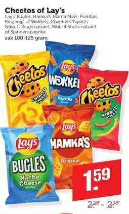 Coop Cheetos of Lay's aanbieding