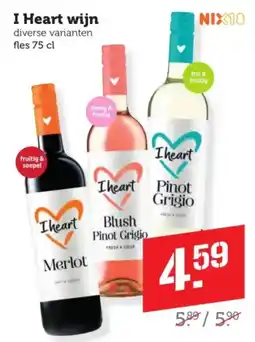 Coop I Heart wijn aanbieding