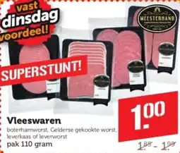 Coop Vleeswaren aanbieding