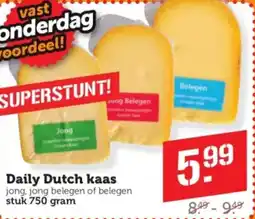 Coop Daily Dutch kaas aanbieding