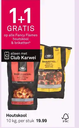 Karwei Houtskool aanbieding