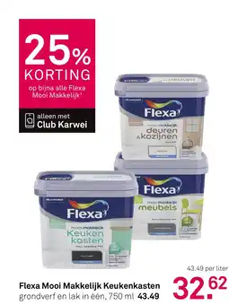 Karwei Flexa Mooi Makkelijk Keukenkasten aanbieding