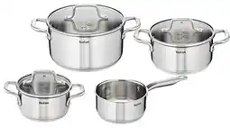 Bol.com Tefal Virtuoso E492S7 - Set 4-delig (steelpan 16 + kookpan 16/20/24) aanbieding