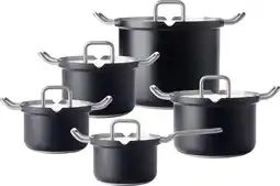 Bol.com Q-linair Master Black pannenset 5-delig aanbieding
