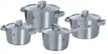Bol.com BK Conical+ pannenset - 4 Kookpannen - Met Deksels aanbieding