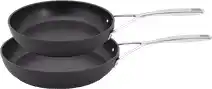 Bol.com Demeyere Alu Pro Dura Glide Koekenpan - Ø 24 & Ø 28cm - Titanium aanbieding