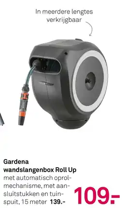 Karwei Gardena wandslangenbox Roll Up aanbieding